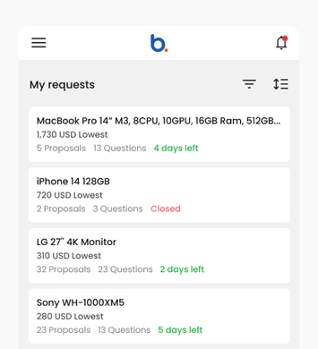 Baqqla UI screenshot